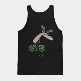 Bike moose Tank Top